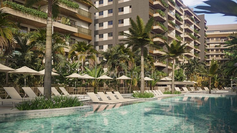 LB - RJ1012 Green Park Condominium in Barra da Tijuca with 2