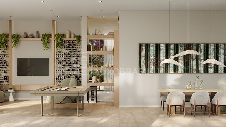 LB - RJ1012 Condominio Green Park en Barra da Tijuca con 2 y