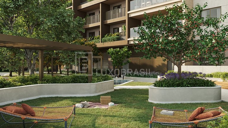 LB - RJ1012 Condominio Green Park en Barra da Tijuca con 2 y