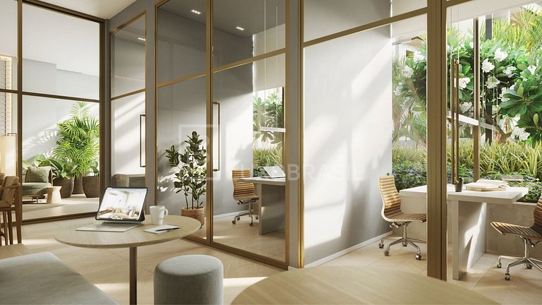 LB - RJ1012 Green Park Condominium in Barra da Tijuca with 2