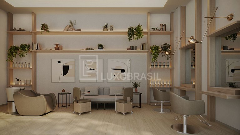 LB - RJ1012 Green Park Condominium in Barra da Tijuca with 2