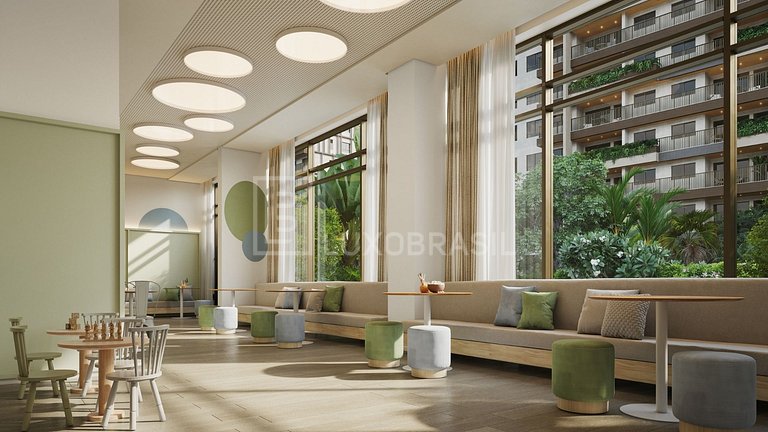 LB - RJ1012 Green Park Condominium in Barra da Tijuca with 2