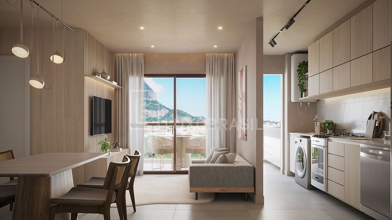 LB - RJ1012 Green Park Condominium in Barra da Tijuca with 2