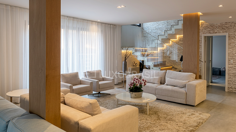 LB - RJ143 Casa con 4 Suites – Condominio Santa Lúcia, Barra