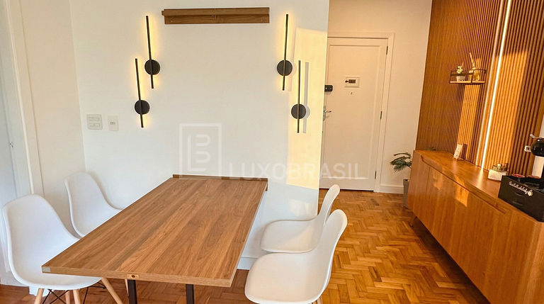 LB - RJ158 Apartamento no Leblon 03 Quartos Aluguel de Tempo