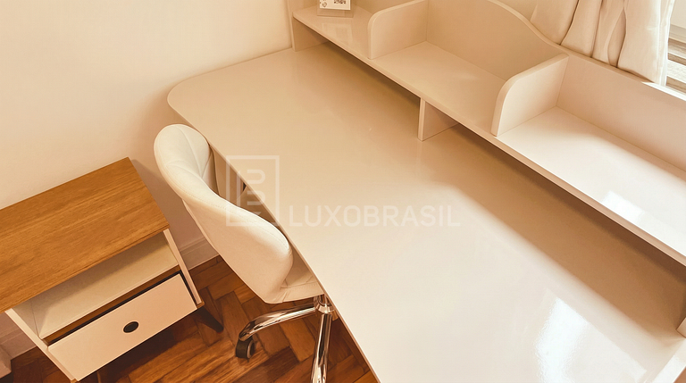LB - RJ158 Apartamento no Leblon 03 Quartos Aluguel de Tempo
