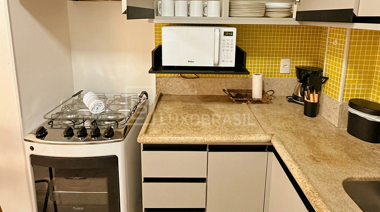 LB - RJ158 Apartamento no Leblon 03 Quartos Aluguel de Tempo