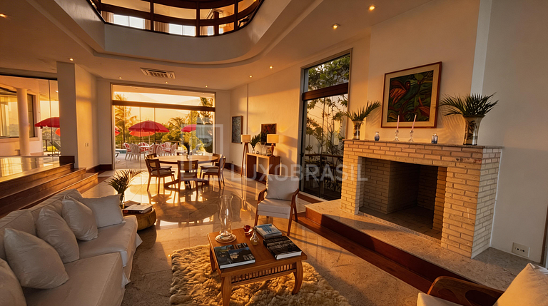 Casa de Luxo com Vista 360º na Joatinga | LUXOBRASIL