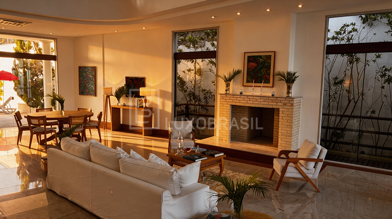 LUXOBRASIL #RJ80 – Modern House in Joá with Ocean View is th
