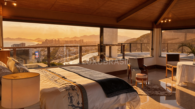 LUXOBRASIL #RJ80 Casa Moderna en Joá con Vista al Mar es el