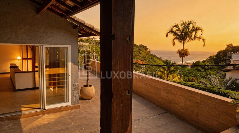 LUXOBRASIL Aluga Casa na Joatinga | 3 Quartos e Vista Mar