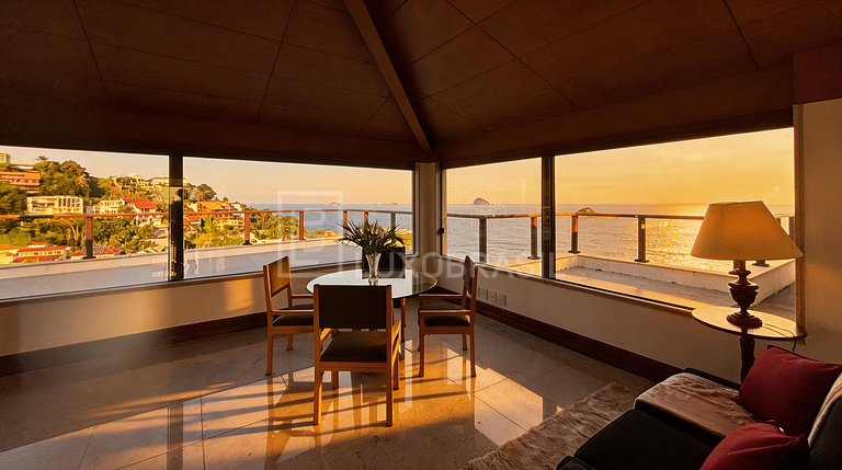 LUXOBRASIL #RJ80 Casa Moderna en Joá con Vista al Mar es el