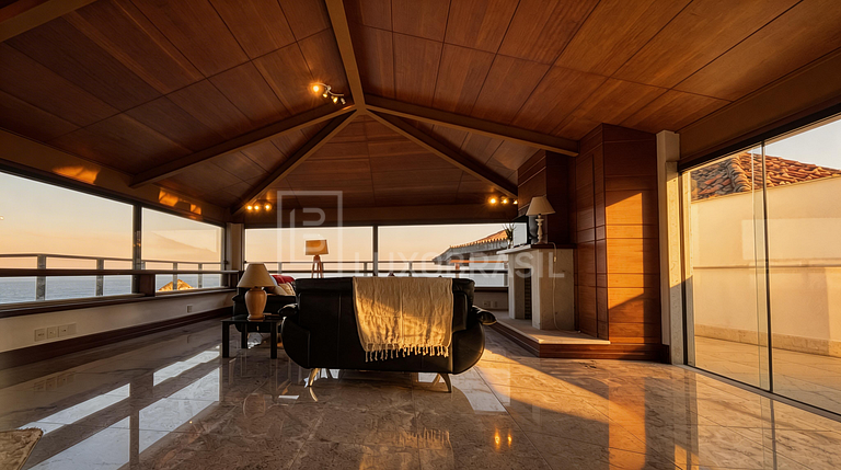 LUXOBRASIL #RJ80 Casa Moderna en Joá con Vista al Mar es el