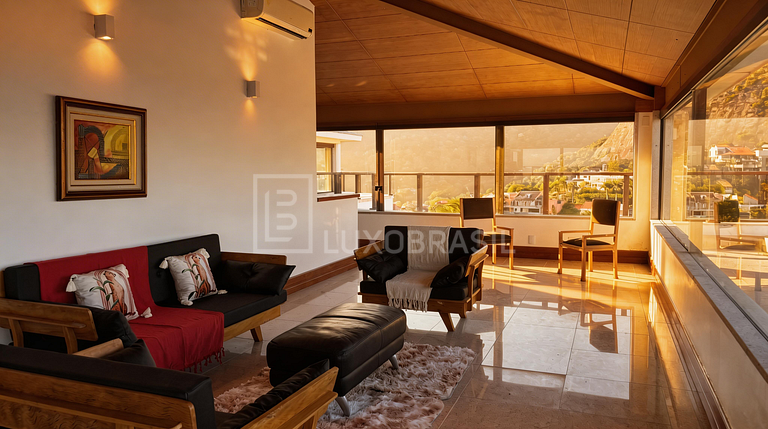 Casa de Luxo com Vista 360º na Joatinga | LUXOBRASIL