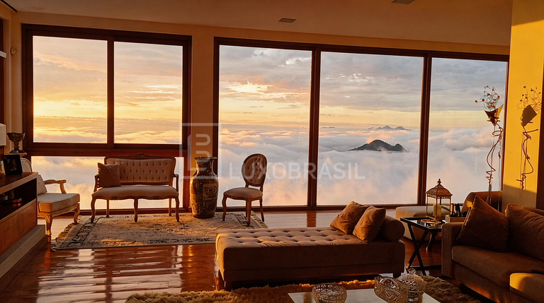 Casa com Vista para a Baía – Temporada em Petrópolis