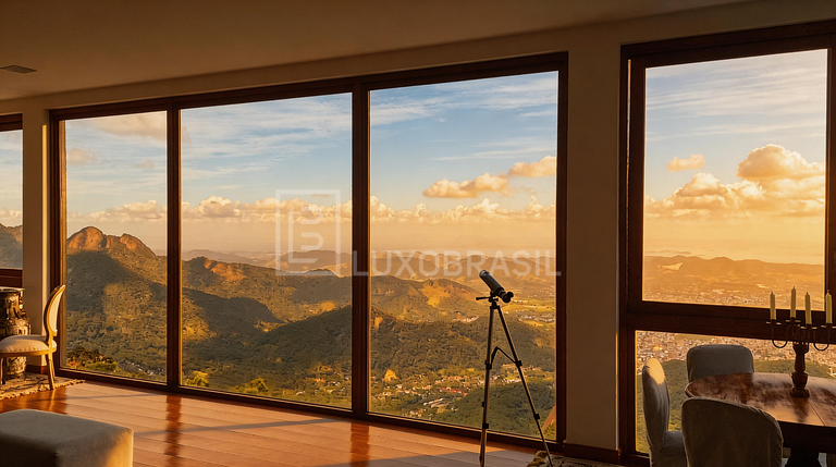 LB - PET 801 Villa Bela Vista en Petrópolis con vista panorá