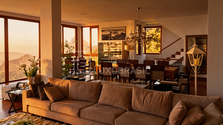 Casa com Vista para a Baía – Temporada em Petrópolis