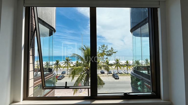 LB - RJ1015 Apartamento Frente Mar 02 Quartos Recreio à Vend