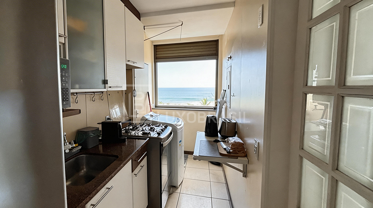 LB - RJ1015 Apartamento Frente Mar 02 Quartos Recreio à Vend