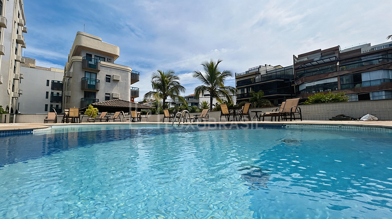 LB - RJ1015 Oceanfront 2-Bedroom Apartment for Sale in Recre