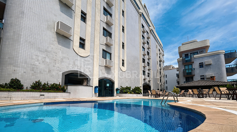 LB - RJ1015 Apartamento Frente Mar 02 Quartos Recreio à Vend