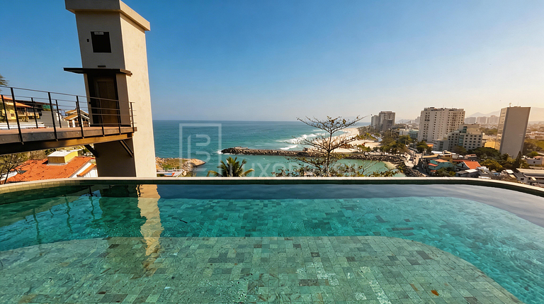 LB-RJ10 Ocean House 05 Suites Joá House Seasonal Rent