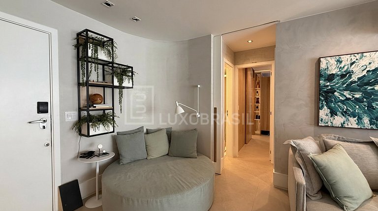Apartamento de luxo para aluguel na Barra Beach – 78m²