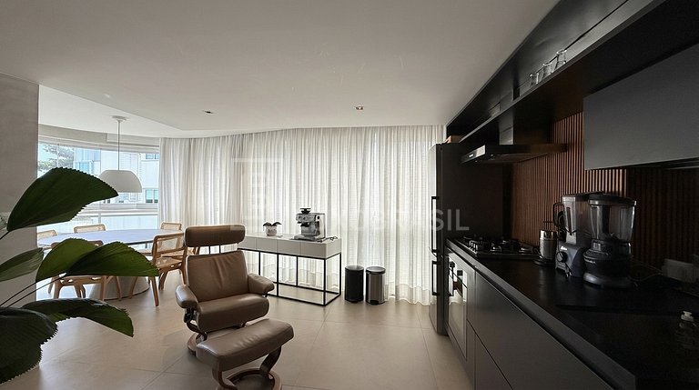 Apartamento de luxo para aluguel na Barra Beach – 78m²