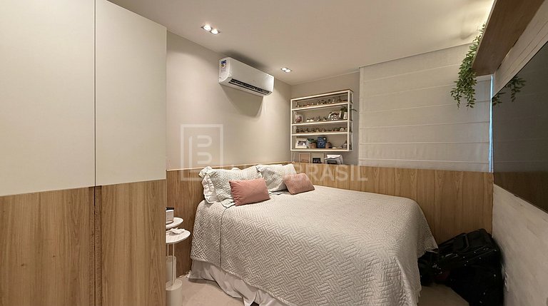 Apartamento de luxo para aluguel na Barra Beach – 78m²