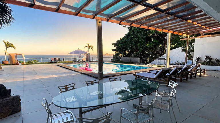 LUXOBRASIL #RJ18 Golden View Mansion São Conrado Day Use Hou