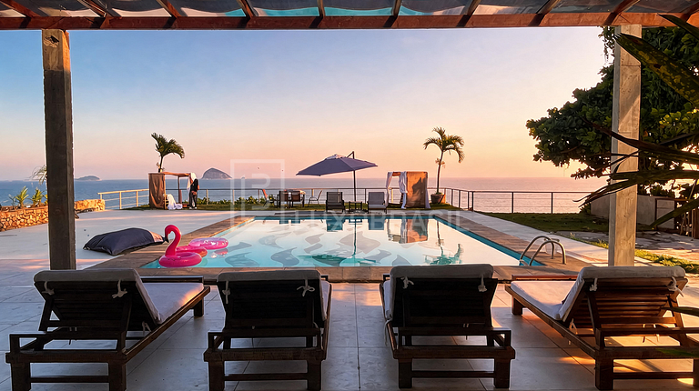LUXOBRASIL #RJ18 Golden View Mansion São Conrado Day Use Hou