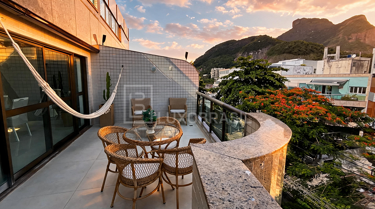 LB - RJ1021 | Ático Dúplex de 330 m² en Jardim Oceânico en V