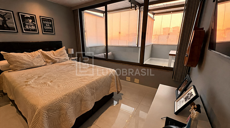 LB - RJ1021 | Ático Dúplex de 330 m² en Jardim Oceânico en V