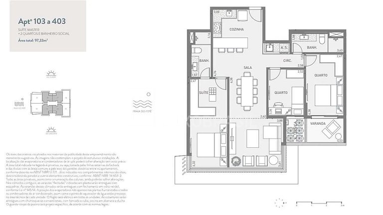 LB - RJ1023 Signature Praia do Pepê | Unidades en Venta
