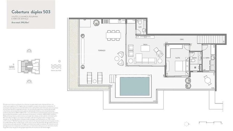 LB - RJ1023 Signature Praia do Pepê | Unidades en Venta