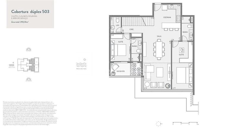 LB - RJ1023 Signature Praia do Pepê | Unidades en Venta