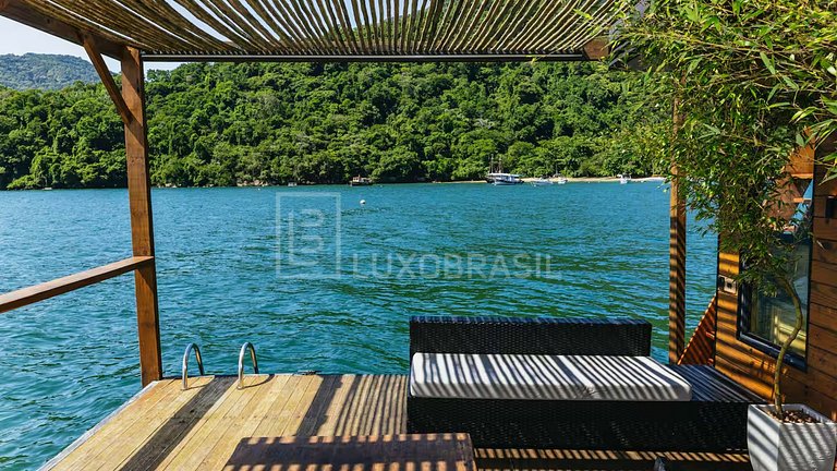 LB - AR40 Casa Flotante Angra dos Reis Alquiler de Temporada