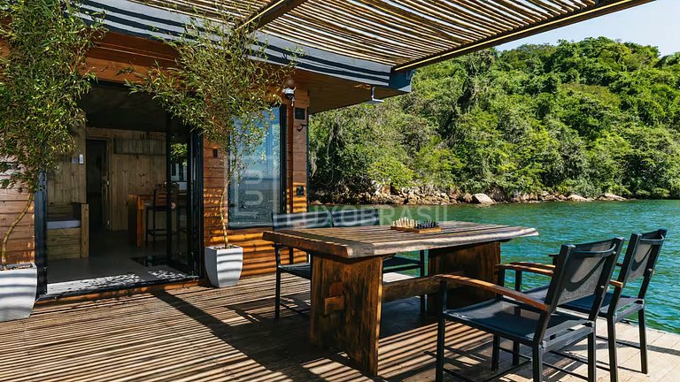 LB - AR40 Casa Flotante Angra dos Reis Alquiler de Temporada