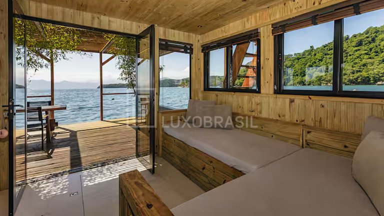 LB - AR40 Casa Flotante Angra dos Reis Alquiler de Temporada