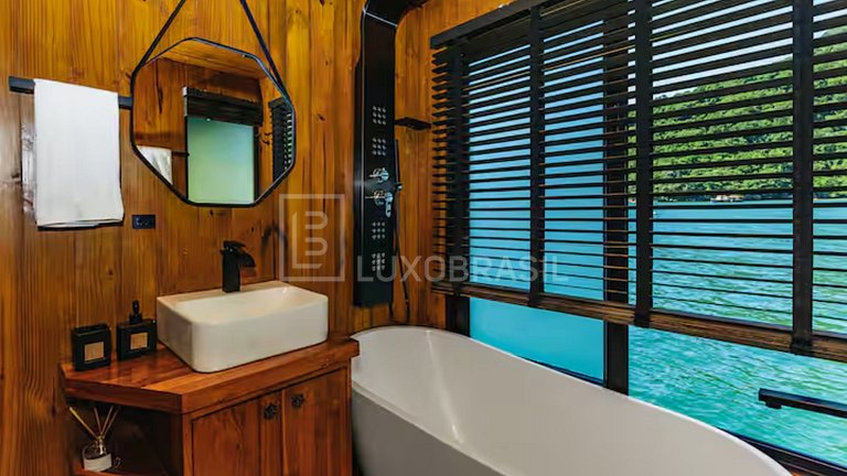 LB - AR40 Casa Flotante Angra dos Reis Alquiler de Temporada