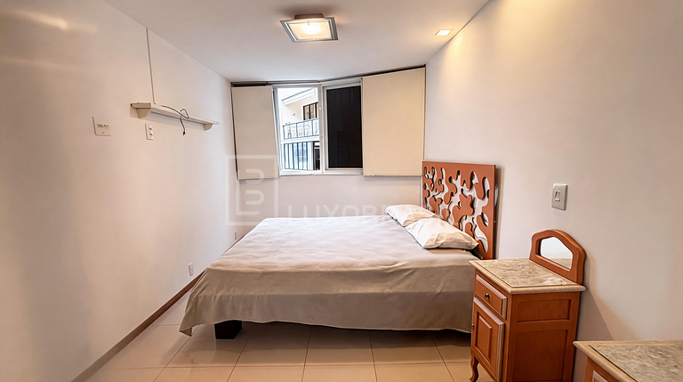 LB - RJ1029 Apartamento 03 Quartos Frente Mar Pepê Aluguel F