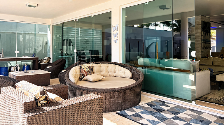 Casa de Luxo com 6 Suítes Aluguel no Santa Monica Jardins
