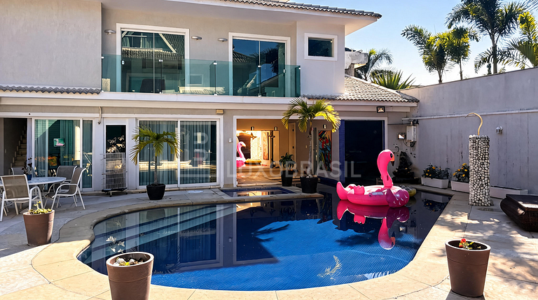 Casa de Luxo com 6 Suítes Aluguel no Santa Monica Jardins
