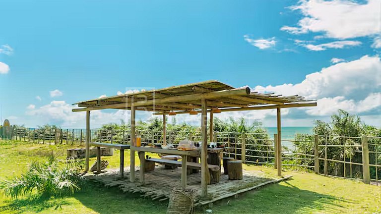 Casa de Temporada Pé na Areia em Caraíva