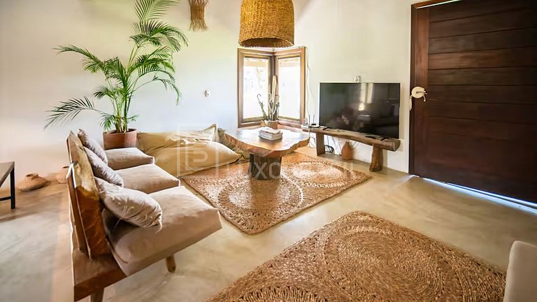 Casa de Temporada Pé na Areia em Caraíva
