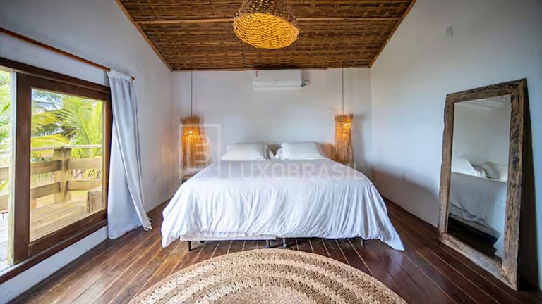 Casa de Temporada Pé na Areia em Caraíva