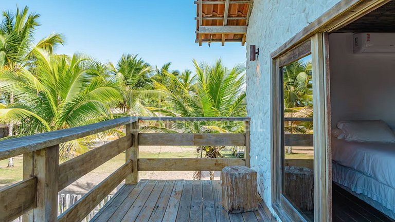 Casa de Temporada Pé na Areia em Caraíva