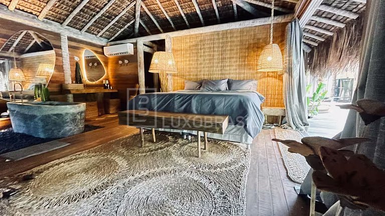 Casa Temporada Luxo em Trancoso | Piscina, Spa e Ecosauna