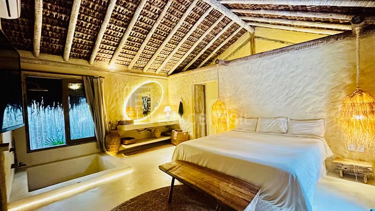 Casa Temporada Luxo em Trancoso | Piscina, Spa e Ecosauna