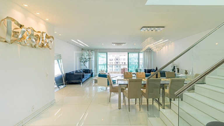 Cobertura Duplex de Luxo para Aluguel na Barra da Tijuca